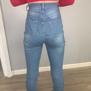 Fashion nova high-rise jeans